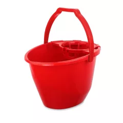 Bonus felmosó vödör facsaróval piros 11L