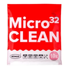   Bonus Mikroszálas univerzális kendő 32x32cm piros 10 darabos