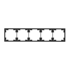 Commel Adria ötös keret fekete 