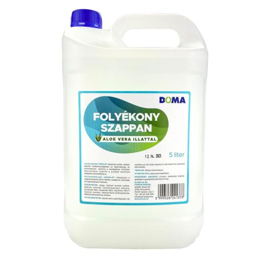 Doma folyékony szappan Aloe Vera illattal 5 Literes