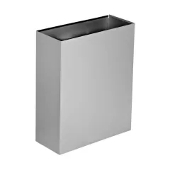 Falra szerelhető rozsdamentes 23 L szemetes 15,5x35x43,5cm