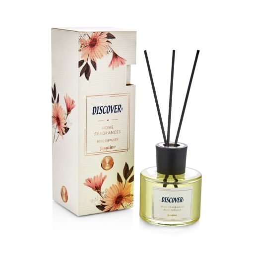 Discover Reed diffuser pálcikás illatosító Jasmine illat 125 ml