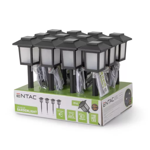 Entac Kerti Leszúrható Lámpa Láng Effekttel, 32.5cm, 10db WW SMD LED, 12db/kínáló