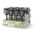   Entac Multifunkcionális Kerti Szolár Lámpa Láng Effekttel, átmérő 10cm, 12db WW SMD LED, 12db/kínáló