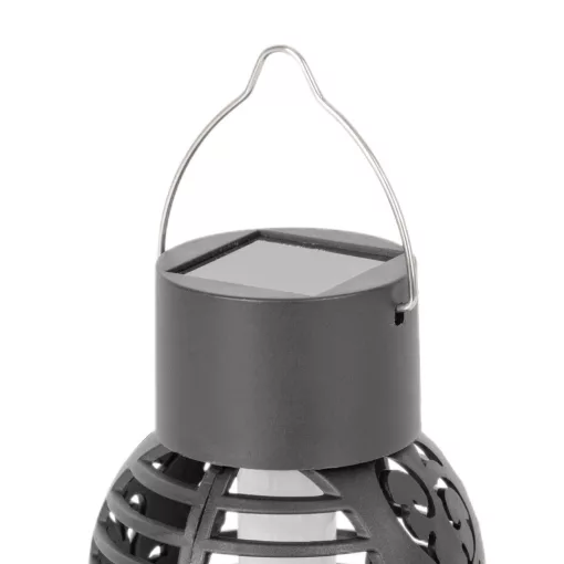 Entac Kerti Szolár Lámpa Láng Effekttel, Függő Lámpás, 6db WW SMD LED, 12db/kínáló