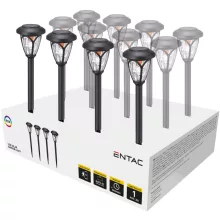 Entac Kerti Szolár Lámpa 400mm Műanyag 1 LED RGB 12/kínáló