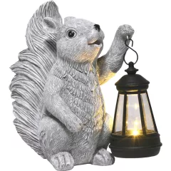 Entac Kerti Szolár Lámpa Mókuska 200mm, 1db WW SMD LED