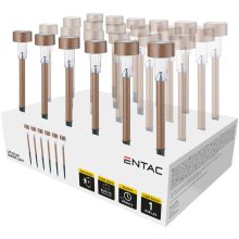Entac Kerti Szolár Lámpa 360mm Rozsdamentes acél Barna 1 LED 24/kínáló