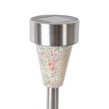 Entac Kerti Szolár Lámpa 400mm Rozsdamentes acél Mozaik Üveg 1 LED 12/kínáló