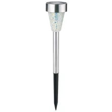 Entac Kerti Szolár Lámpa 400mm Rozsdamentes acél Mozaik Üveg 1 LED RGB 12/kínáló