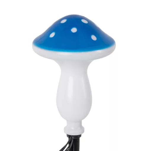 Entac Kerti Szolár Fényfüzér, Gomba, 20cm, 4db leszúrható LED, 4 színben