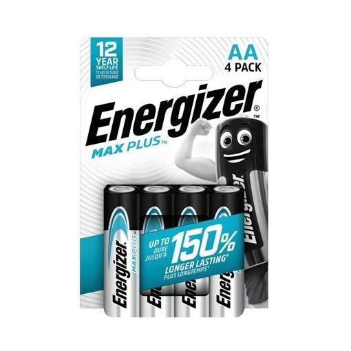 Energizer Max Plus Alkáli Ceruza Elem AA B4