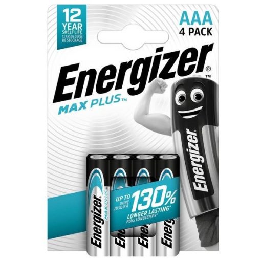 Energizer Max Plus Alkáli Ceruza Elem AAA B4