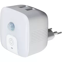 Entac Éjjeli Fény 3000K PIR szenzorral és 2 USB Porttal