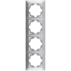 Entac Arnold Függőleges Fali Keret 4 Ezüst