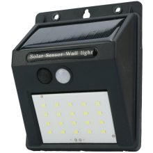 Entac Napelemes Műanyag Lámpa 1.2W SMD 3 mód PIR