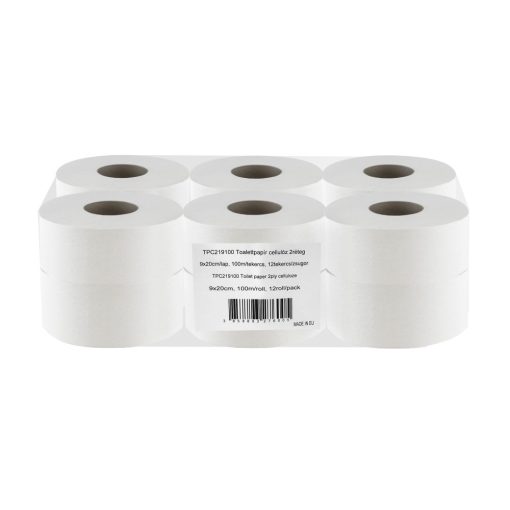 Classeur Toalettpapír Mini  2 réteg cellulóz 100m 12 tekercs/csomag