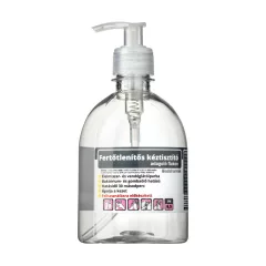   Brilliance Fertőtlenítős kéztisztító adagoló flakon 500 ml (üres)