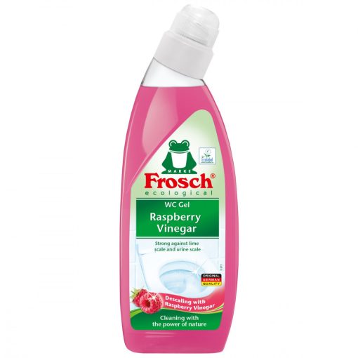 Frosch WC tisztító gél Málnaecettel 750ml