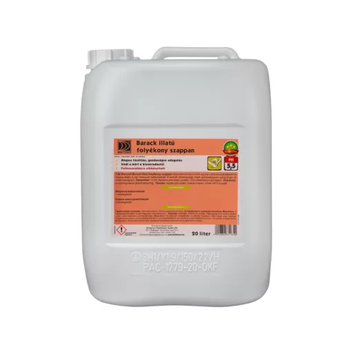Brilliance® Barack illatú folyékony szappan 20 liter