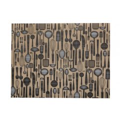   Infibra tányéralátét Brunch Villásreggeli mintás 30x40cm 250 darab/csomag