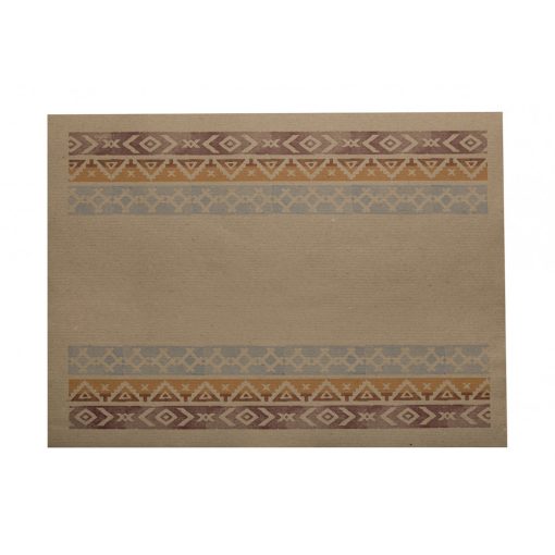 Infibra tányéralátét Madre Terra Tribal mintás 30x40cm 250 darab/csomag