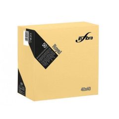   Infibra Szalvéta Royal 40x40cm Pezsgő 4 réteg 50 lap/csomag 