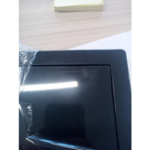 SÉRÜLT Virone revíziós szerelő ajtó műanyag  fekete 30x30cm 