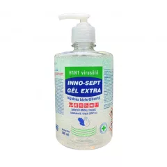   Inno-Sept Gél Extra higiénés kézfertőtlenítő pumpás 0,5L