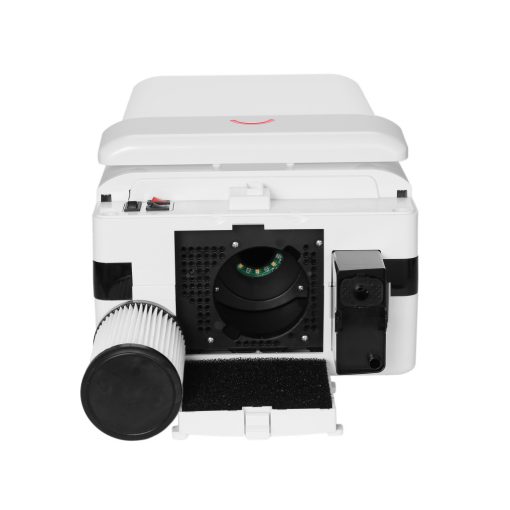 Kézszárító, légpengés, kézbedugós, ABS fehér, fekete belsővel, szénkefe nélküli motorral 1750W