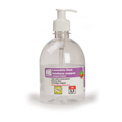 Brilliance Levendula illatú folyékony szappan adagoló flakon 500ml (üres)