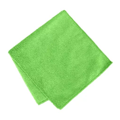 Mikroszálas törlőkendő 32x32cm 300g/m2 zöld 10 db-os