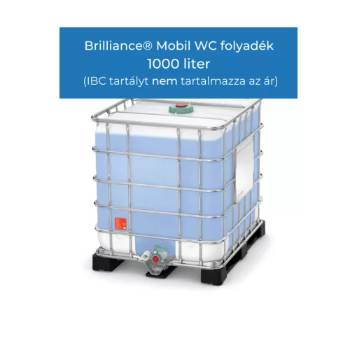 Brilliance® Mobil WC folyadék 1000 liter (IBC tartályt nem tartalmazza az ár)
