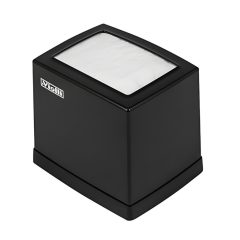   Vialli Szalvéta adagoló fekvő, ABS műanyag fekete, euro szabvány