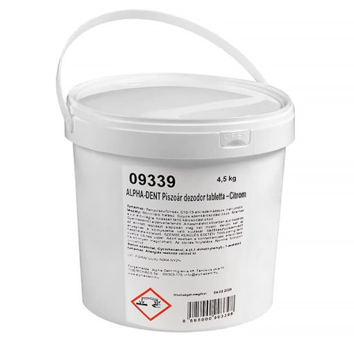 Piszoár kő 4,5 kg-os citrom