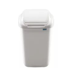 Plafor rugós billenőfedeles szemetes 50L fehér