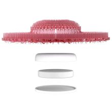 Piszoár bio enzimes illatosító rács Spiral, citrom illatú (sárga)