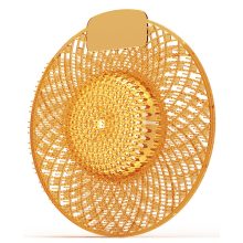 Piszoár bio enzimes illatosító rács Spiral, mangó illatú (sötét sárga)