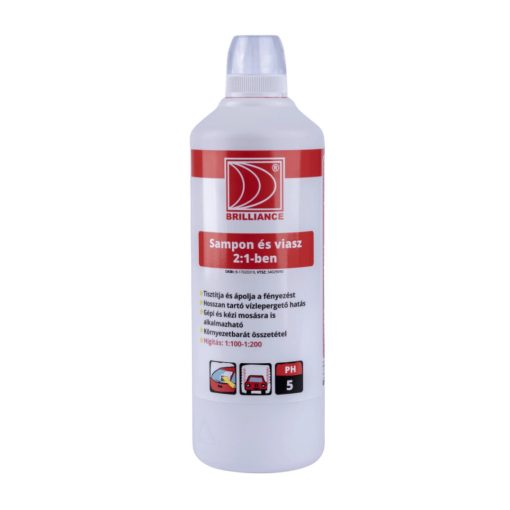 Brilliance® Autósampon és autó viasz 2 az 1-ben 1 liter