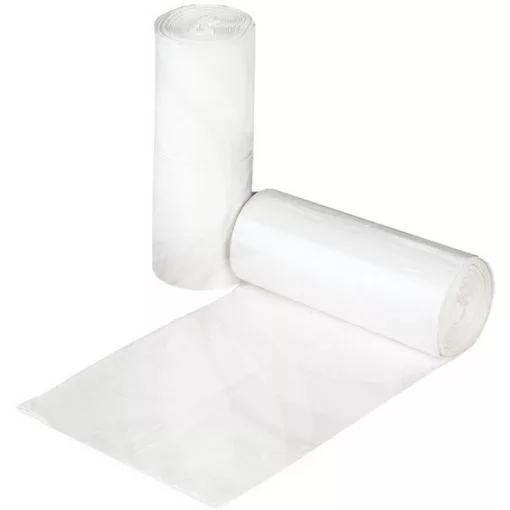 Szemeteszsák fehér 35x45 16mikron 10L 20db/tekercs