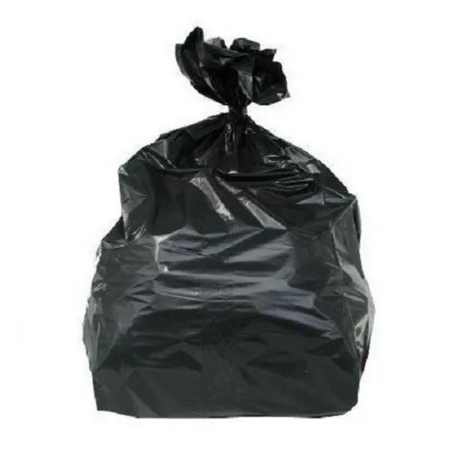 Szemeteszsák fekete 70x110 20mikron 135L 10db/tekercs 