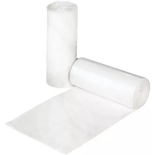 Szemeteszsák fehér 48x50 16mikron 20L 20db/tekercs