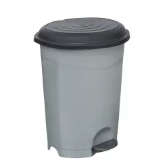   Planet Pedálos szemetes kuka, műanyag, ECO antracit, kivehető kosárral, 6L