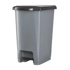   Planet Pedálos szemetes kuka SLIM, műanyag, ECO antracit, 25L