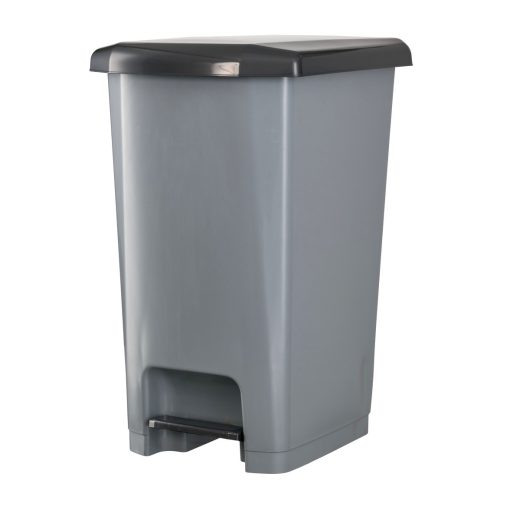 Planet Pedálos szemetes kuka SLIM, műanyag, ECO antracit, 40L