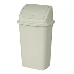   Planet Billenőfedeles szemetes kuka, műanyag, eco szürke, 70 L
