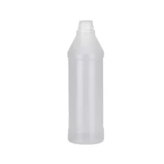   Kiehl szóróflakon hosszúkás, átlátszó, szórófej nélkül, üres, biztonsági záras 500ml