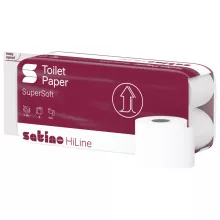 Satino Wepa Prestige toalettpapír, 4 rétegű, 150 lapos, 8 tekercs/csomag, 9 csomag/zsák