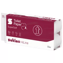   Satino Wepa Prestige toalettpapír, 4 rétegű, 150 lapos, 8 tekercs/csomag, 8 csomag/zsák