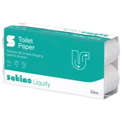   Wepa Liquify toalettpapír 2 rétegű, fehér, 250lap, 8 tekercs/csomag